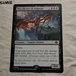 Bloodletter of Aclazotz x 1 - NM+ - MTG - LC1 0092 - Mythic Rare Vampire Demon! - Image 2