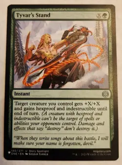 Tyvar's Stand The List Reprints Regular Uncommon NM+ - Image 1