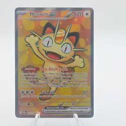 Pokemon TCG Meowth EX Regular Basic Cat Nintendo 107/088 2016 Card Stock 170 HP - Image 1