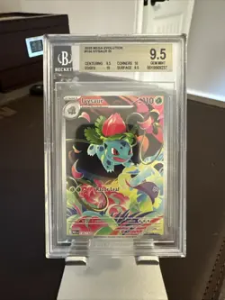 Pokemon Mega Evolution #134 Ivysaur Illustration Rare BGS 9.5 - Image 1