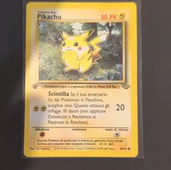 Pikachu Base Set 60/64 Common Unlimited Regular 50 HP Italian 1999 WotC - Image 1