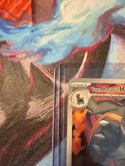 Pokemon TCG Team Rocket's Houndoom 191/182 Sv10 Destined Rivals Illustration #1 - Image 2