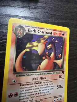 Pokemon TCG 2000 Dark Charizard 4/82 Team Rocket Holo Rare - Image 2