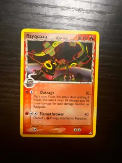 Pokemon TCG Rayquaza (Delta Species) 026/110 Rare Holon Phantoms - Image 1