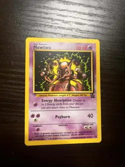 Pokemon Mewtwo 14/53 Black Star Promo Regular - Image 1