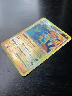 Pokemon Stormfront RARE Revers Holo Infernape Lv.49 3/100 EX/LP Condition - Image 3