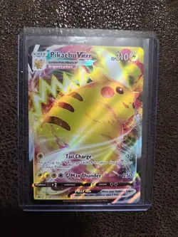 Pokemon TCG Pikachu VMax SWSH286 Black Star Promo - Image 1