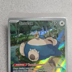 Pokemon Snorlax Promo Holo 051 Sv: Scarlet & Violet 150HP English - Image 3