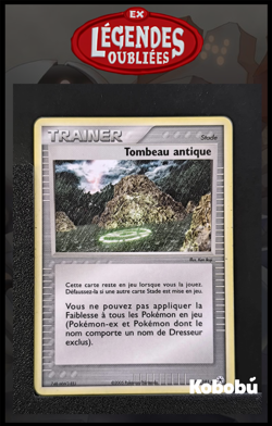 Carte Pokemon Tombeau Antique 87/101 Ex Legendes Oubliees Bloc EX FR 3 - Image 1