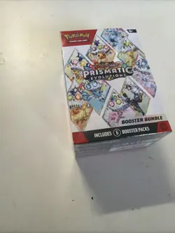 Pokemon TCG Scarlet & Violet-Prismatic Evolutions Booster Bundle 6 Packs Sealed - Image 2