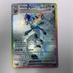 Pokemon Glaceon EX Holo Full Art 150/131 Sv: Prismatic Evolutions SIR - Image 1