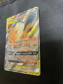 Eevee & Snorlax GX SM169 Pokemon Black Star Promo Sun & Moon Tag Team - Image 3