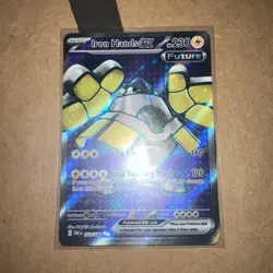 Iron Hands EX 223/182 Ultra Rare Full Art Pokemon TCG Paradox Rift - Image 1