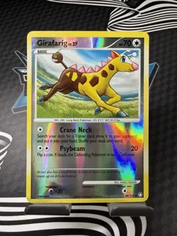 Girafarig 49/123 Mysterious Treasures Reverse Holo - Pokemon TCG LP - Image 1