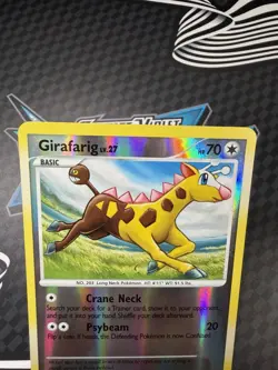Girafarig 49/123 Mysterious Treasures Reverse Holo - Pokemon TCG LP - Image 2