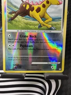 Girafarig 49/123 Mysterious Treasures Reverse Holo - Pokemon TCG LP - Image 3