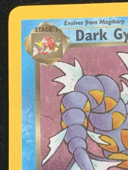 2000 Pokemon Team Rocket DARK GYRADOS #8/82 Holo RARE WOTC Pre-Release PROMO! - Image 5