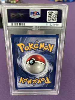 Pokemon 1999 Gengar 5/62 Holo 1st Edition Fossil PSA 8 - Image 2