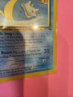 2001 Pokemon Southern Islands Lapras #12/18 - Image 4