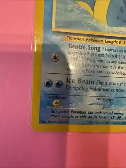 2001 Pokemon Southern Islands Lapras #12/18 - Image 5