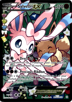 Sylveon EX RC32 Pokemon Generations: Radiant Collection Ultra Rare NM - Image 1