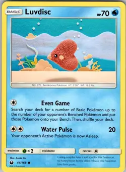 LUVDISC 44/168 CELESTIAL STORM POKEMON MP - Image 1