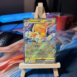 Pokemon Card Pawmot EX 073/197 Obsidian Flames Half Art Double Rare L/P - Image 1