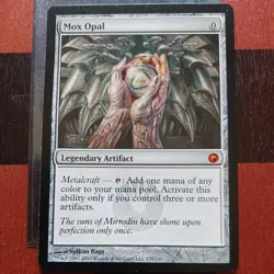 Mtg Mox Opal VLP Scars of Mirrodin Regular Magic Card Mythic Rare - Image 1