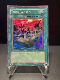 Yugioh Toon World MRL-076 Magic Ruler Super Rare VINTAGE MAGIC CARD! - Image 1