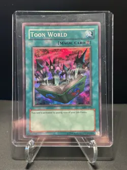Yugioh Toon World MRL-076 Magic Ruler Super Rare VINTAGE MAGIC CARD! - Image 3
