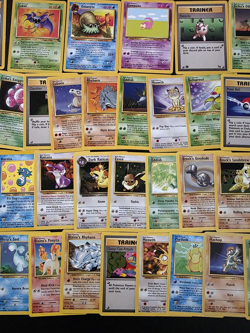 Pokemon 50 Card Lot NM-LP No Duplicate Lot Fossil Gym Jungle Rocket Neo WOTC - Image 3
