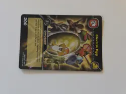 DKME 003/006 ELECTRIC EGG Dinosaur King Colossal Rare Trading Card 2009 - Image 2