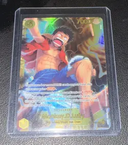 Monkey.D.Luffy OP15-119 SEC - One Piece TCG - English Card Near-Mint Secret Rare - Image 1