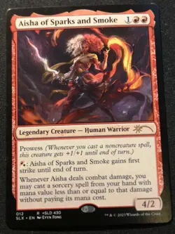 Aisha Of Sparks And Smoke - SLX - MTG - EN - NM - 012 - Image 1