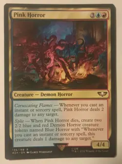 Pink Horror MTG Magic the Gathering 136 Warhammer 40,000 LP - Image 1