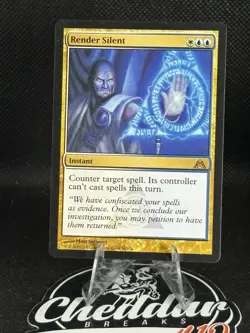 Render Silent MTG, Dragon's Maze, Rare, Regular, NM - Image 1
