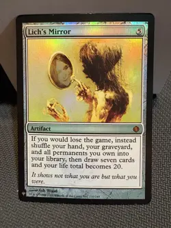 Magic The Gathering Shards of Alara Lich's Mirror #210/249 MTG TCG CCG - Image 1