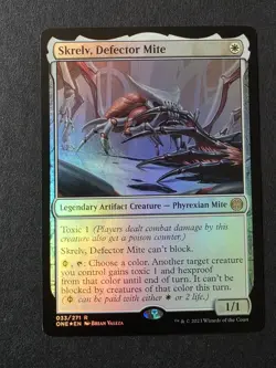 Skrelv, Defector Mite 033 Foil Phyrexia: All Will Be One ONE MTG Magic - Image 1