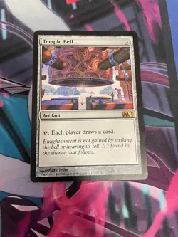 MTG - TEMPLE BELL - RARE - M11 - LP - Image 1