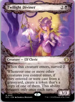 Twilight Diviner - Lorwyn Eclipsed (315) NM [ECL] - Image 1