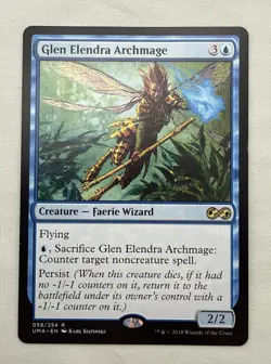 Glen Elendra Archmage x1 MTG Ultimate Masters 1x Magic Excellent Light Play EXLP - Image 1