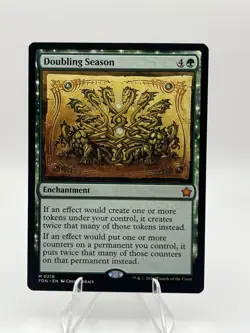 Doubling Season MTG Foundations 216 - Image 1