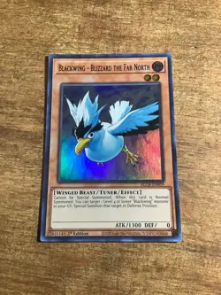 Blackwing - Blizzard the Far North BLCR-EN059 NM 1st Ed Yugioh - Image 1