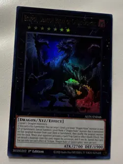 Yugioh! Eclipse, Dragon Ruler of Catastrophes - ALIN-EN048 - Quarter Century Sec - Image 1