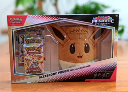 Pokemon TCG Prismatic Evolutions Accessory Pouch Special Collection Sealed NEW - Image 1