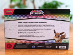 Pokemon TCG Prismatic Evolutions Accessory Pouch Special Collection Sealed NEW - Image 2