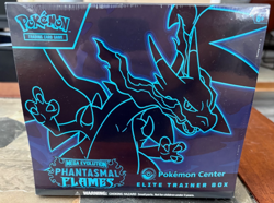 Phantasmal Flames Pokemon Center ETB Elite Trainer Box Sealed - Image 1