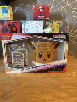 Pokemon Prismatic Evolution Accessory Pouch Special Collection, Sealed - Image 1