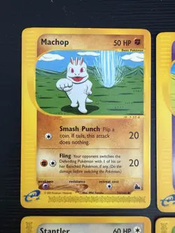 Pokemon Expedition Skyridge Common Non Holo Lot 4 Near Mint Light Play - Image 2