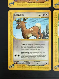 Pokemon Expedition Skyridge Common Non Holo Lot 4 Near Mint Light Play - Image 4